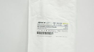 Epimed 105-1614 RX Coude Epidural Needle 14g x 6In (x)